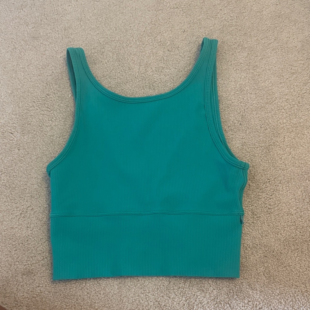 lululemon athletica Turquoise Tank Top